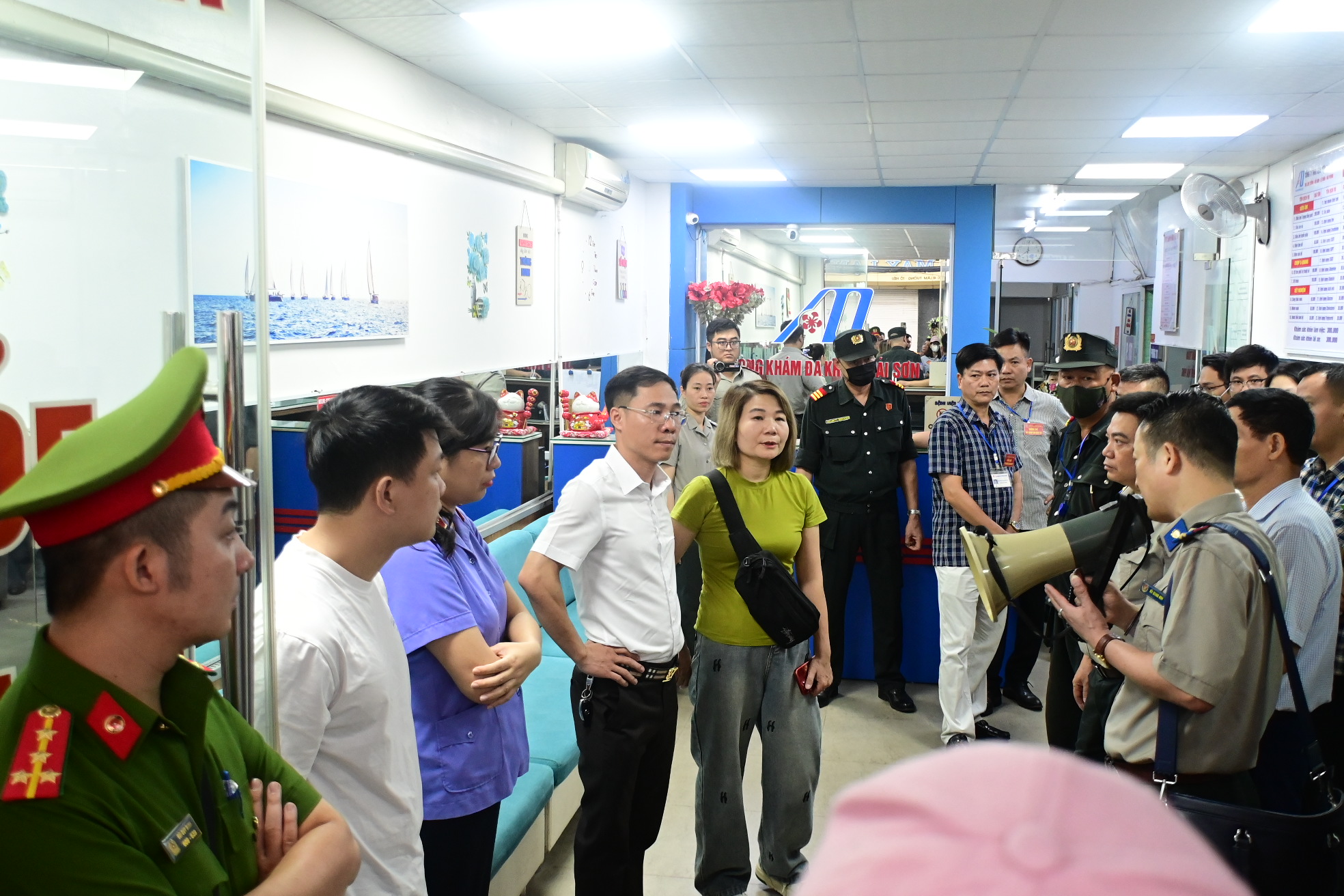 Bảo đảm an toàn cưỡng chế thi hành án dân sự tại phường Hồ Nam (Lê Chân)